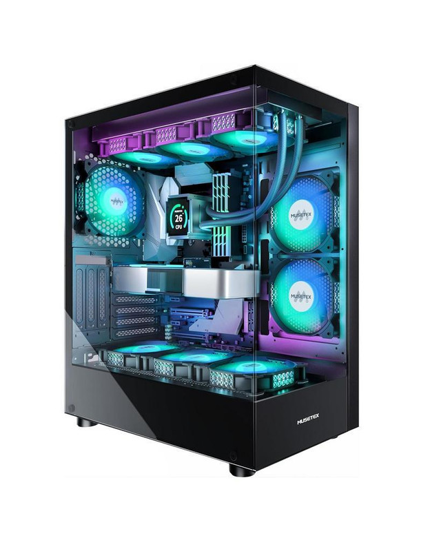 NEUF - Ordinateur Gaming PC ROGUE – Ryzen5, 6-Cores 12-Threads 4.2GHz max, RAM 16GB, SSD 500GB, nVidia GeForce RTX 4060 in Desktop Computers in Québec