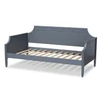 Lefancy.net Lefancy  Mariana Classic and Traditional Grey Finished Wood Full Size Daybed