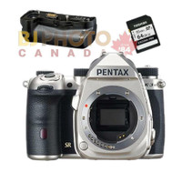 Pentax K-3 Mark III silver BODY  ( K3 III  ) + BG8 Grip + $250 Save Additional (on any trade)