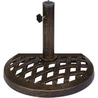 Darby Home Co Terese Half Cast Iron Free Standing Umbrella Base