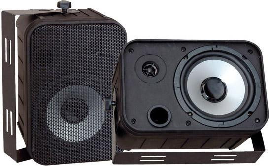 Pyle® PDWR50 Indoor/Outdoor Waterproof Wall Mount Speakers in Speakers - Image 3