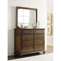 Kincaid Commonwealth 8 Drawer 56" W Solid Wood Double Dresser