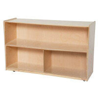 Wood Designs Natural Environments Versatile Shelf Storage w/ Acrylic Back - 30"H