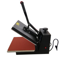 .15X15in Flat Heat Press Machine Kit 24inch Vinyl Cutting Plotter T-Shirt Mouse Pad 110V 110455