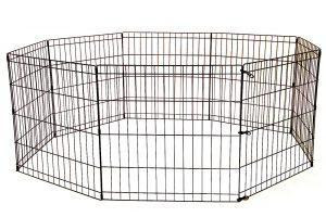 NEW 24 , 30 , 36 ,42 & 48 IN DOG FENCE KENNEL DOG PLAY PEN CRATE FENCE 8 PANEL in Hobbies & Crafts in Regina - Image 2
