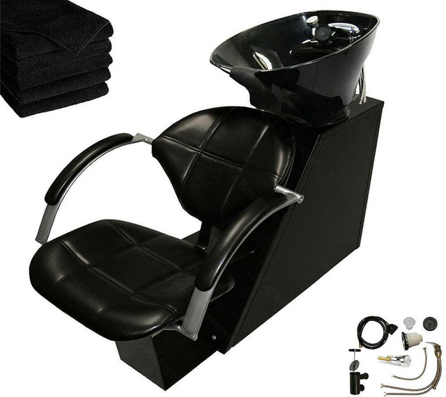 Backwash ABS Shampoo Bowl Sink Chair Unit Station - Free shipping in Health & Special Needs