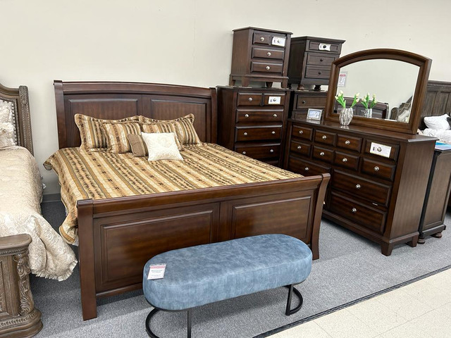 Affordable Wooden Bedroom Sets! Huge Collection!! in Beds & Mattresses in Hamilton - Image 3