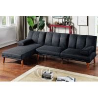 George Oliver Johnaven Upholstered Chaise Sectional