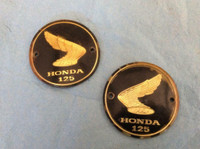 1969 Honda CL125A 125SS OEM Gas Tank Badges
