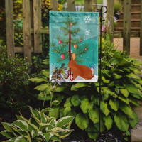 The Holiday Aisle® Silloth Rex Rabbit 2-Sided Polyester 15 x 11 in. Garden Flag
