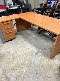 Teknion L-Shape Desk in Excellent Condition-Call us now!