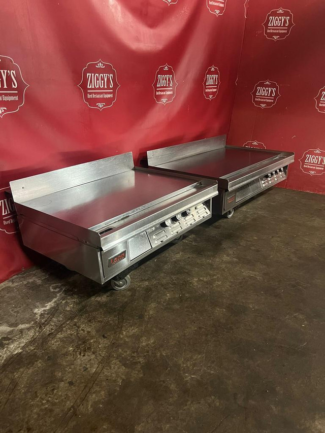 LANG 36” & 48” electric chrome mirror commercial flat top griddle for $3495 & $3995 in Industrial Kitchen Supplies
