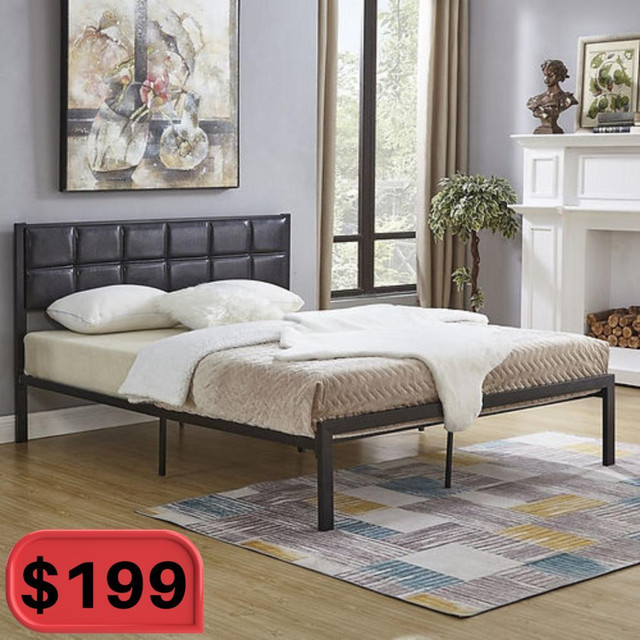 Modern Platform Bed Sale !! Unblievable Price !! in Beds & Mattresses in Hamilton - Image 2
