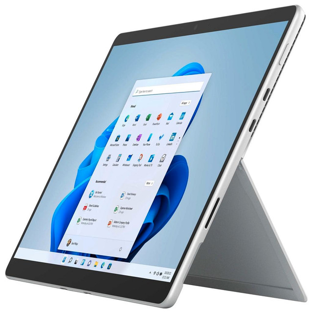 Surface Pro 8 (Intel Core i7 - 16GB RAM - 512GB - Intel Iris Xe Graphics - Platinum - Consumer) in iPads & Tablets