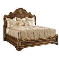 Maitland-Smith Sovereign King Solid Wood Platform Bed