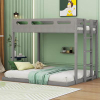 Isabelle & Max™ Estefania Twin over Full Bunk Bed with Built-in Ladder