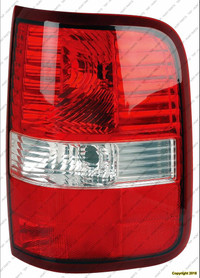 Tail Lamp Passenger Side Ford F150 2004-2008 Styles Model With Red Lens With Housing Exclude Harley Davidson Capa , Fo28