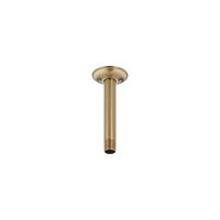 Delta Ceiling Mount Shower Arm and Flange - 6-in - Champagne Bronze