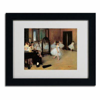 Vault W Artwork The School of Dance 1871 by Edgar Degas - Picture Frame Print