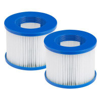 CO-Z Filter Replacement Cartridges for Inflatable CO-Z Hot Tubs & Swimming Pools (Set of 2)