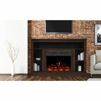 Charlton Home Seville TV Stand for TVs up to 50" with Fireplace Included