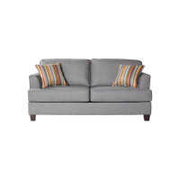 Ebern Designs Perkinson 85" Recessed Arm Sofa Bed with Reversible Cushions
