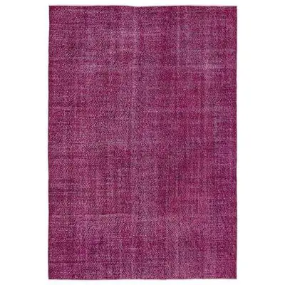 Rug N Carpet Atina Pink Vintage Wool Handmade Area Rug