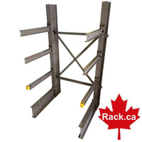 We stock and ship cantilever racks - Canada wide shipping available. Get your cantilever racking quick!