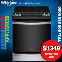 Whirlpool WEG745H0LZ 30 Gas Range With Air Fry &amp; 5.8 Cu. Ft. Capacity Stainless Steel Color