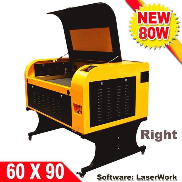 .Laser Engraver Cutter 6090 CO2 Laser Engraving Cutting Machine 80W Laser Tube 130154 in Other Business & Industrial in Toronto (GTA) - Image 2