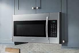 SAMSUNG / LG / SHARP OVER THE RANGE MICROWAVE.  1.6 cu.ft./ 1.8 cu. ( ALL COLOR)  BRAND NEW.  SUPER SALE  $249.99 NO TAX in Microwaves & Cookers in Toronto (GTA) - Image 4