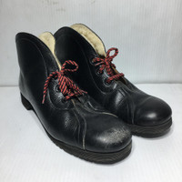 Womens Leather Curling Boots - Size 10.5 - Pre-owned - Q1TF4Z