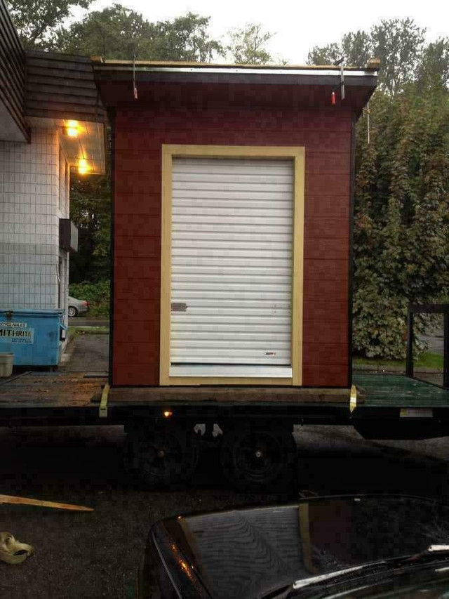 BRAND NEW! Best Ever Rollup White 5 x 7 Steel Door - Sheds, Buildings, Outbuildings, Toy Sheds, Garages, Sea Cans in Other Business & Industrial in Greater Montréal
