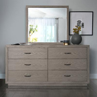 Joss & Main Cosmo 6 Drawer Dresser, Grey