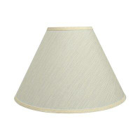 Darby Home Co 12.5" H Gauze Textured Fabric Empire Lamp shade ( Spider ) in Eggshell