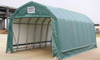 NEW 12X20X10 FT FABRIC STORAGE BUILDING GARAGE CAR SHELTER S122010P
