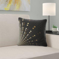 Made in Canada - The Twillery Co. Corwin Abstract Square Pixel Mosaic Pillow