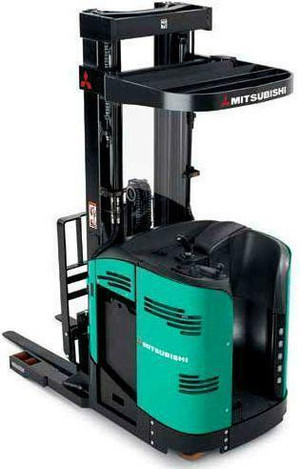 Mitsubishi EDR36 Double Reach Electric Forklift Truck 3000Lb Capacity, Reach 260 Inches, 36V Ontario Preview