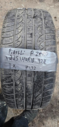 225/40/18 1 pneu ete pirelli 140$ installer