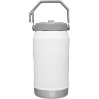 Orchids Aquae Stainless Steel Water Jug With Straw, Vacuum Insulated Water Bottle For Home And Office, Reusable Tumbler