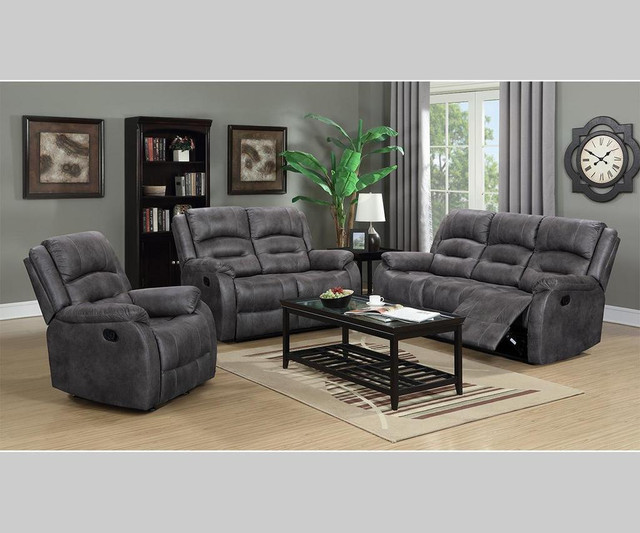 Modern White Recliner Set on Special Price !! in Chairs & Recliners in Windsor Region - Image 2