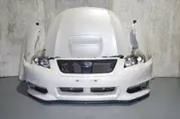 JDM Subaru Legacy Front End Conversion BM BR Bumper Headlights Fenders Hood Grille Fogs Nose Cut Front CLip 2010-2014