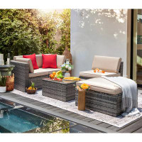 Latitude Run® 29'' Wide Outdoor Patio Sofa with Cushions