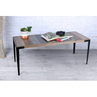 Made in Canada - Union Rustic Torain Solid Wood 4 Legs Coffee Table