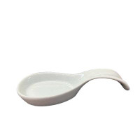 Ebern Designs Ceramic Oval Spoon Rest