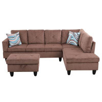 Changhe Trading Inc 3 - Piece Upholstered Sectional