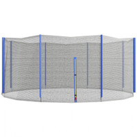 TRAMPOLINE NET ENCLOSURE, TRAMPOLINE NETTING REPLACEMENT WITH ZIPPERED ENTRANCE