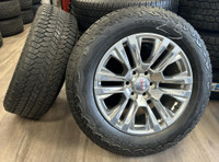 2023 GMC Denali OEM rims and Bridgestone allseason tires
