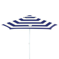 Arlmont & Co. 7' Market Umbrella With Intergrated  Sand Anchor