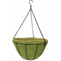 Gardener Select Basket 14" Metal Hanging Planter with Coco Liner